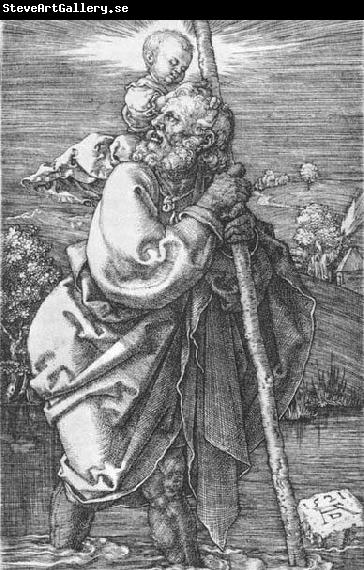 Albrecht Durer St Christopher Facing to the Left